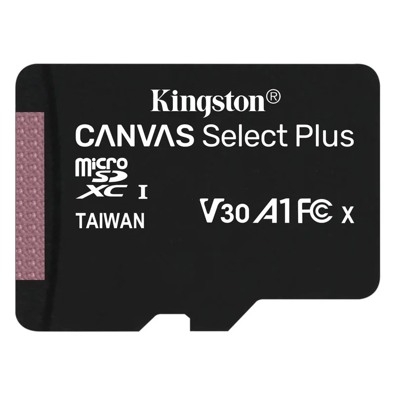 Micro Secure Digital Card (Trans Flash) 128GB HC10 KINGSTON Canvas Select Plus 100R A1 C10