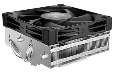 CPU cooler DEEPCOOL AN400 LGA1700/1200/115*/AMD 92mm Black PWM FDB fan,500~2950rpm, 4HP