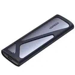 External Enclosure UGREEN CM400 (SSD M.2 NVMe, кабель USB 3.1 - USB-C в комплекте, серый) 10902