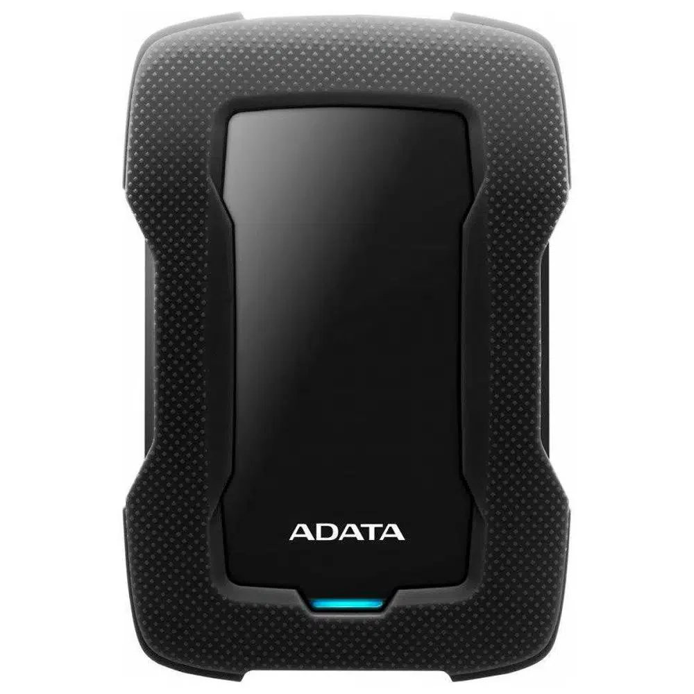 External HDD ADATA 2TB HD330 USB 3.2 Gen1 Read up:135Mb/s/Write up:125Mb/s Black