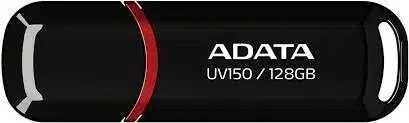 USB Flash ADATA 128GB UV150 USB 3.2 Read up:140Mb/s/Write up:65Mb/s Black
