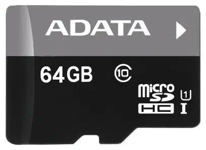 micro SDXC Card ADATA 64GB UHS-I/U3/V30S/A2, R/S 100Mb/s, W/S 25Mb/s