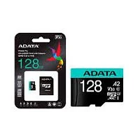 micro SDXC Card ADATA 256GB UHS-I/U3/V30S/A2 + адаптер