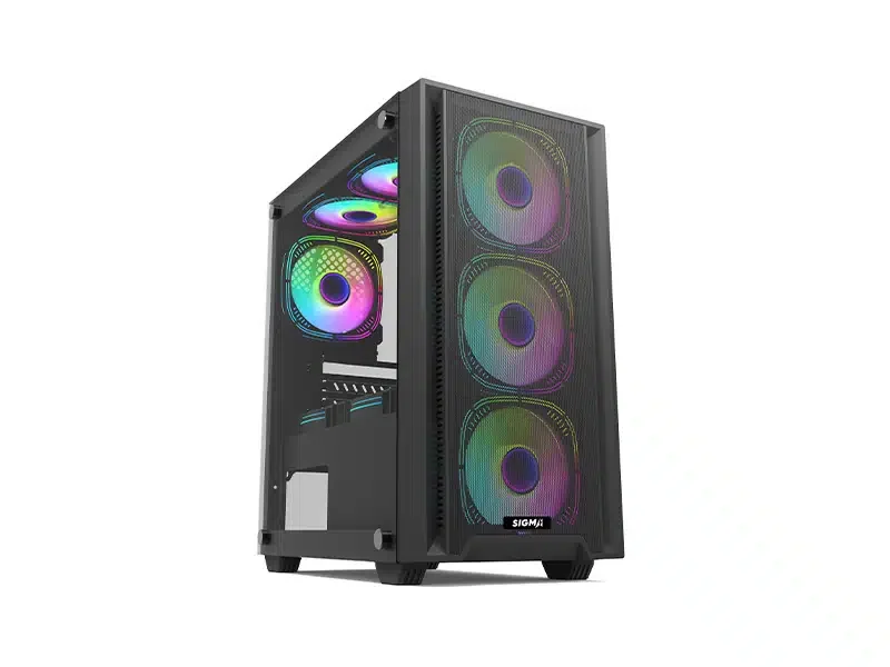 Корпус SIGMA SX-1906B(Mesh) (mATX 1xUSB 3.0, 2xUSB 2.0, Audio, 1x2,5" SSD, 3x3,5" HDD, 345x195x405mm) БЕЗ ВЕНТИЛЯТОРОВ В КОМПЛЕКТЕ