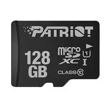 Micro Secure Digital Card (Trans Flash) 128GB HC10 PATRIOT LX SERIES UHS-I 3.0 80MB/s