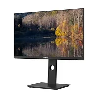 Монитор 24" DAHUA DHI-LM24-P301A 2K (2560x1440, IPS, 6ms, 75Hz, 320cd/m2, 1000:1, 178°/178°, USB-С, HDMI, DP, VESA 75x75, HDMI cable) Black