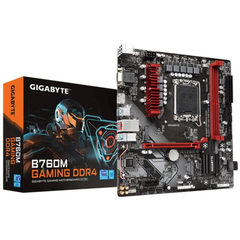 MB LGA1700 GIGABYTE B760M D3HP DDR4,4xDDR4,12xUSB,4xSATAIII,mATX,M.2,PCIe16x, 2PCIe1x,VGA,HDMI,DP