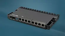 Маршрутизатор MikroTik RB5009UG+S+IN, CPU 4 Cores, 1GB RAM, 7xLAN 1Gb/s, 1x2.5Gb/s, 1xSFP+, Passive PoE, USB 3.0, RouterOS v7 (L5)
