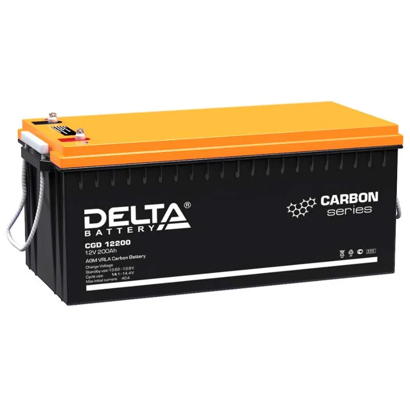 Аккумулятор Delta CGD12100 12V 100Ah (Carbon, UPS/Solar series) (330*173*212mm)