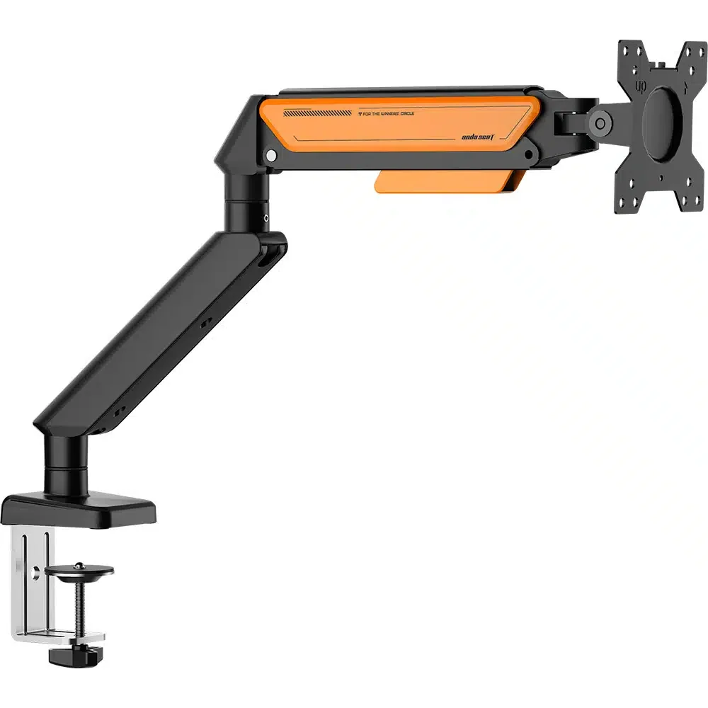 Monitor Arm AD-W-A6D-1S-BO AndaSeat 17''-32',max 9Kg, rotation 360°, Tilt Range -75° to 75° ORANGE