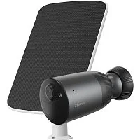 Wi-Fi камера автономная буллет EZVIZ CS-BC1C-R100-2F8WFL/SP-R100 Solar Panel (8MP/2.8mm/3840x2160/IR10m/Build 32GB/обнаружение/Сирена/7800mAh/IP66)