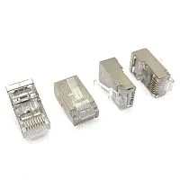 Коннектор RJ45 экранированный металл CAT-5