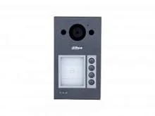 Малоабонентская вызывная панель IP домофона Dahua DHI-VTO3311Q-WP (4 абонента/2MP/built-in Mic&Speaker/mSD/упр замком/LAN/DC 12V/PoE/IK10/IP65/серый)