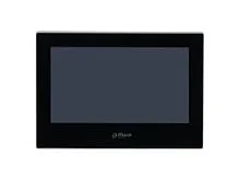 Монитор IP видеодомофона Dahua DHI-VTH2621G-P (7" сенсорный LCD/ built-in Mic&Speaker/ LAN/ DC 12V/ PoE/ черный)