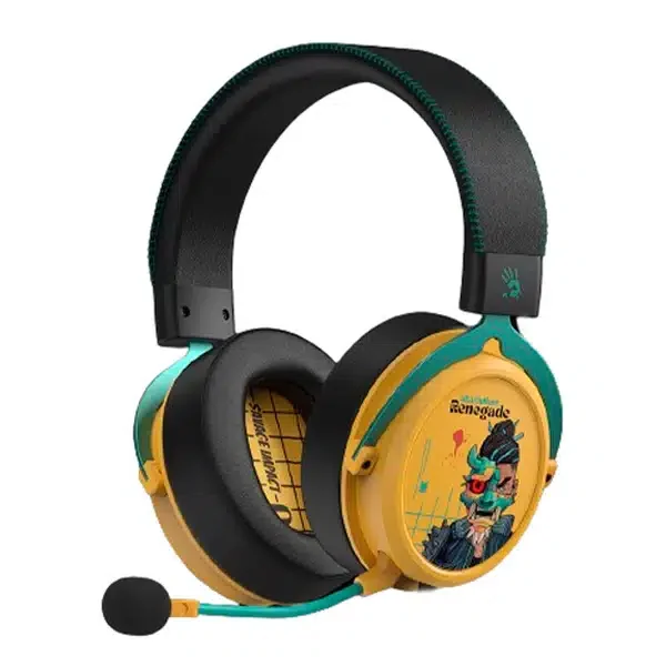Наушники с микрофоном A4Tech BLOODY SAVAGE IMPACT M595 RENEGADE MIDNIGHT USB BLACK
