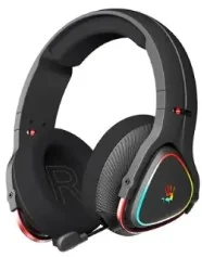 Наушники с микрофоном A4Tech BLOODY MR720 RGB WIRELESS 2.4G+BT V5.3 GAMING 7.1 BLACK