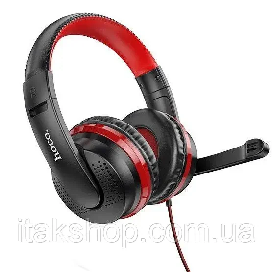 Наушники Hoco W103 game red