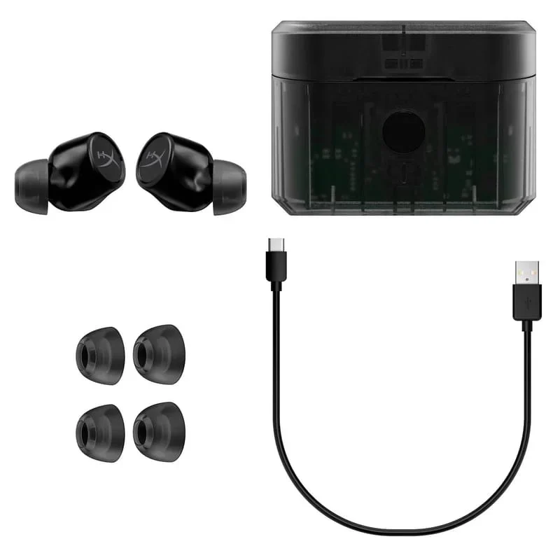 Наушники с микрофоном HYPERX 727A5AA Cirro Buds Pro Black Wireless BLACK