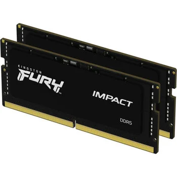 SODIMM DDR5 32GB(16GBx2) PC-44800 (5600MHz) KINGSTON FURY IMPACT KF556S40IBK2-32