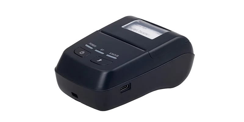 Xprinter XP-P501A 58mm mobile Receipt printer USB+Bluetooth, Black , 70mm/s, EU plug