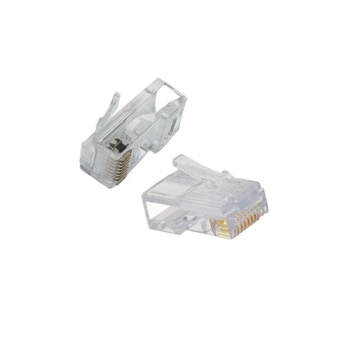 RJ- 45 Connector HSD HS-CO51E EZ CAT5E 8P8C Gold plated сквозной