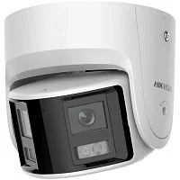 IP camera HIKVISION DS-2CD2347G2P-LSU/SL(C)(O-STD)панорам,купол,улич.4MP,LED 30M,MIC/SP,MicroSD