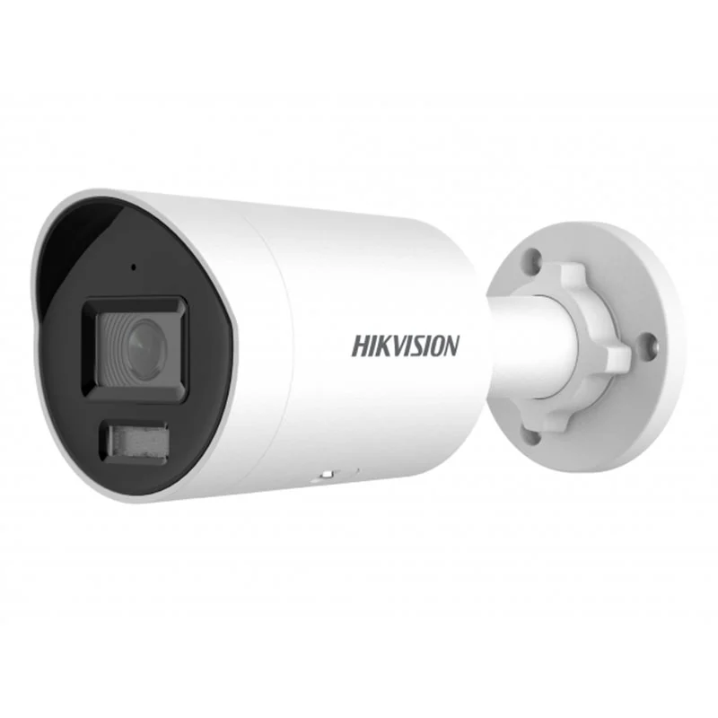IP camera HIKVISION DS-2CD2087G2-LU(4mm)(C) (O-STD) цилиндр,уличная 8MP,LED 40M,MIC,MicroSD,AcuSense