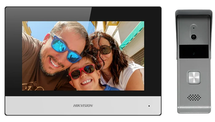Видеодомофон HIKVISION DS-KIS303-P(STD) гибрид, уличный