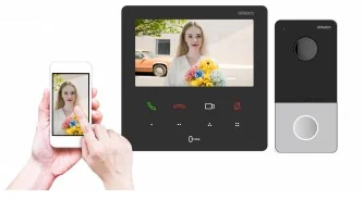 Видеодомофон HIWATCH DS-D200IKWF IP WiFi PoE