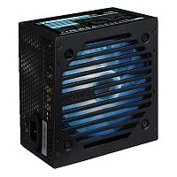 Блок питания 700W Aerocool VX PLUS Stealth 700, 700W, ATX, passive-PFC, 20+4 pin, 3*Sata, 3*Molex, 1*PCI-E 6 pin, поддержка Haswell, вентилятор 12 см, кабель питания, чёрный