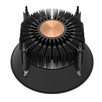 Кулер для процессора Thermaltake UX150 ARGB CPU Intel LGA 1851, 1700,1200,1156,115x,TDP 130W,130мм вентилятор,500-2400 об.мин, 4pin,59.2 CFM,35 dB(A),126.2x126.2x72мм,Серебристый [CL-P146-CA13SW-A]