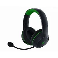 Наушники с микрофоном Razer Kaira X for PC игр. гарнитура, микрофон поворотный гибкий, динам. 50 мм,излучатели Raze TriForce диам.50 мм для высоч. кач.звука,20Гц–20 кГц, чувств. микрофона при 1 кГц:-42±3 дБ, 3,5 мм (mini jack), салат. [RZ04-03970600-R3