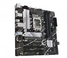 Матплата ASUS PRIME B760M-A D4-CSM, LGA1700, Intel B760, 4xDDR4 PC42600, 3xPCI-E 3.0x16, Sound8Ch, GLAN, 4SATA+2M.2, RAID, mATX, USB-C, 7USB3.2+9USB2.0, 2xHDMI, DP