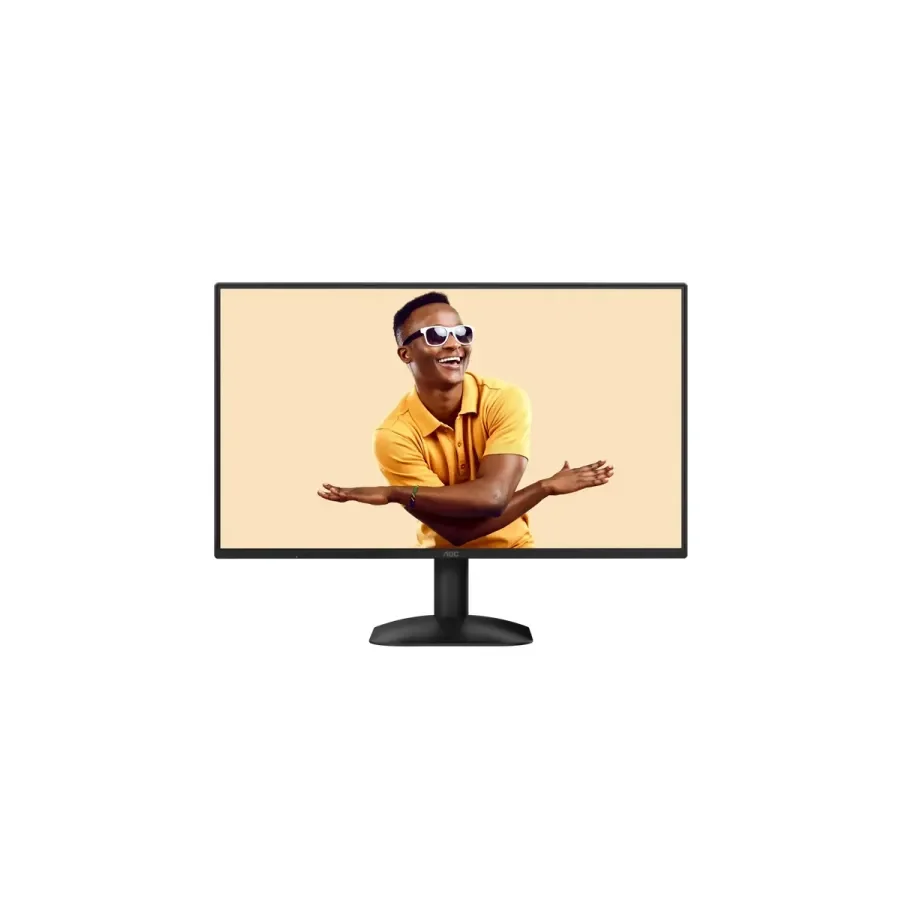 Монитор LCD 23.8" AOC 24B31H/01, IPS, Black, 1920x1080, 120Hz, 20000000 : 1, 300cd/m2, 178/178, 1ms, Flicker Free, Low Blue Ligh, Adaptive Sync, безрамная конструкция, Vesa 100x100, VGA, HDMI (в комплекте)