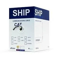 Сетевой кабель UTP SHIP D108, Cat.5e, 30В, 4x2x1/0.5мм, LSZH, 305 м/б (Огнеупорный, Отличается низким дымовыделением, Не содержит галогенов) (25 лет)