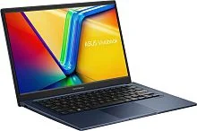 Ноутбук ASUS Vivobook 14 X1404VA-I38128 Intel Core i3-1315U (up to 4.5Ghz), 16GB DDR4, 1TB SSD m2 NVMe, 14" FHD, Type-C, HDMI, WiFi, BT, WIN11H, ENG-RUS, темно синий