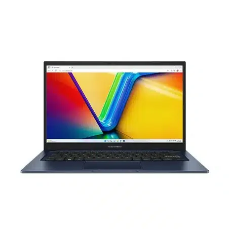 Ноутбук ASUS VIVOBOOK 14 X1404VA-I512256 Intel i5-1334U(up to 4.6GHz) 8GB DDR4, 512GB SSD NVMe, 14.0" FHD, Intel Iris Xe Graphics, WF, BT, HDMI, Type-C, WIN11H, ENG-RUS, темно синий