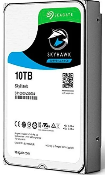 Seagate 10TB 7200rpm 256MB Surveillance ST10000VE001 SATAII/SATAIII