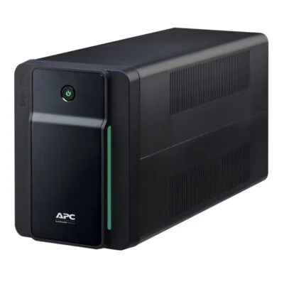 Источник бесперебойного питания APC Back-UPS BX750MI-GR, Линейно-интерактивный, Мощность 750ВА/410Вт, Напольный, 230В, Вых: 4x Schuko, 12В/9Ач, Чёрный
