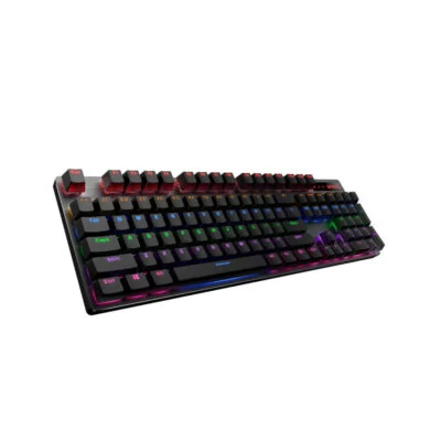 Клавиатура Rapoo V500PRO, Игровая, USB, Кол-во стандартных клавиш 104, Длина кабеля 1,8 метра, Анг/Рус, Чёрный