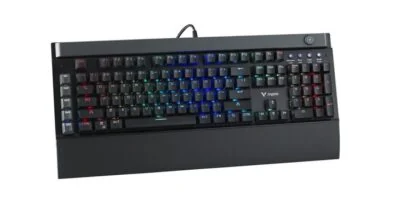 Клавиатура Rapoo V820, Игровая, USB, Кол-во стандартных клавиш 104, Алюминий, Длина кабеля 1,8 метра, Анг/Рус, Черный