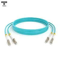 Пигтейл Оптический LC/UPC MM OM3 50/125 3.0мм 1.5 м Голубой, Пол. Пакет