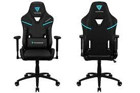 Gaming Chair ThunderX3 TC5 BLACK 3D Armrest 65mm wheels PVC Leather