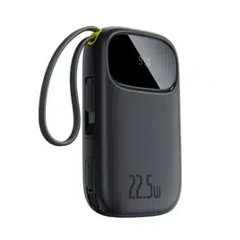 Портативный внешний аккумулятор Baseus EnerFill FP11 (P1008210C123-00), 10000mAh, 15W, Черный