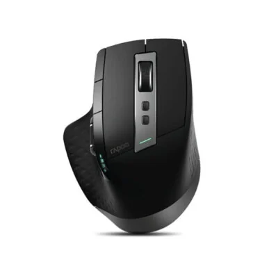 Компьютерная мышь Rapoo MT750S, 3200dpi, Bluetooth 3.0/4.0, Multi-mode, Беспроводной 2.4 ГГц, Эффективная дистанция 12 м., Литиевая аккумуляторная батарея 450 мАч, Черный