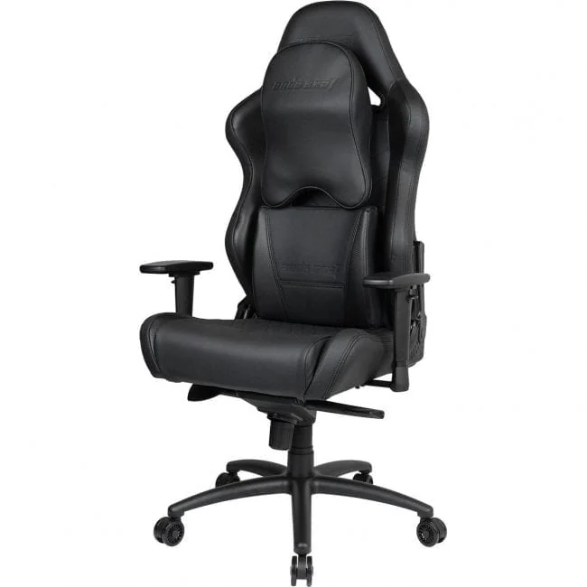 Gaming Chair AD12XL-DARK-B-PV/C-B02 AndaSeat DARK KNIGHT XL BLACK 4D Armrest 65mm wheels PVC Leather