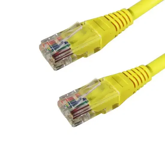 Патч Корд SHIP S3025YL0200-P, Cat.5e, UTP, LSZH, RJ-45, 2 м, Жёлтый, Пол. пакет