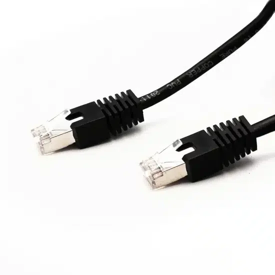 Патч Корд SHIP S4025BK0300-P, Cat.5e, FTP, LSZH, RJ-45, 3 м, Чёрный, Экранированный, Пол. пакет