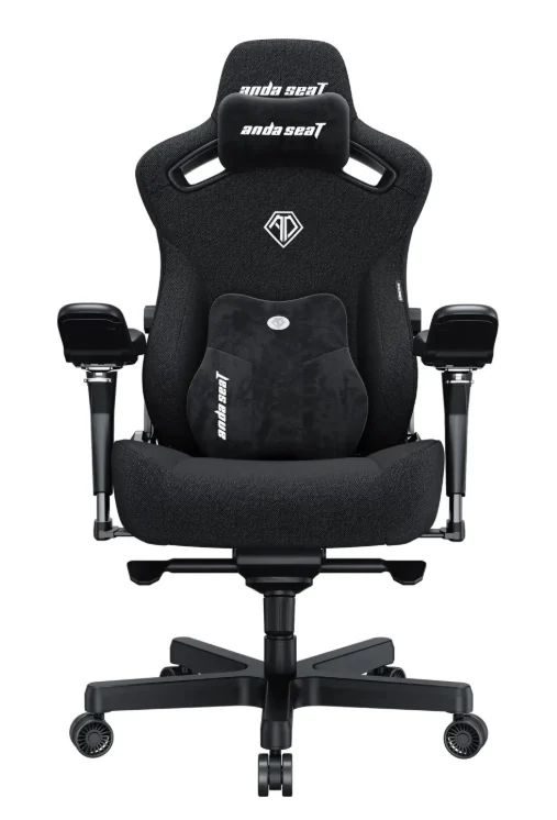 Gaming Chair AD12YDC-XL-01-B-CF-B02 AndaSeat Kaiser 3 PRO XL BLACK 5D Armrest 65mm wheels Fabric