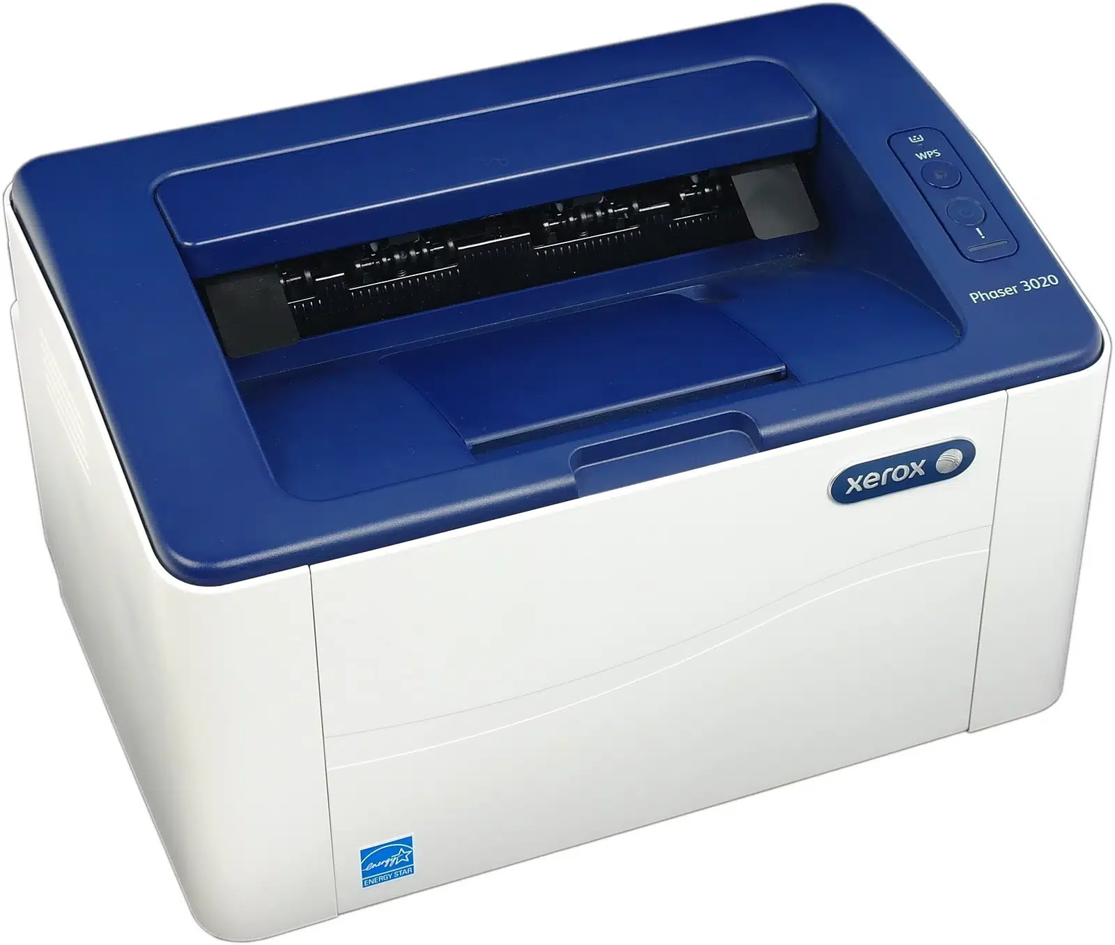 Монохромный принтер Xerox Phaser 3020BI, A4, Лазерный, 20 стр/мин, Нагрузка (max) 15K в месяц, 150 стр. - емкость лотков подачи, 600MHz, 128MB, GDI, USB 2.0, Wi-Fi, Apple AirPrint